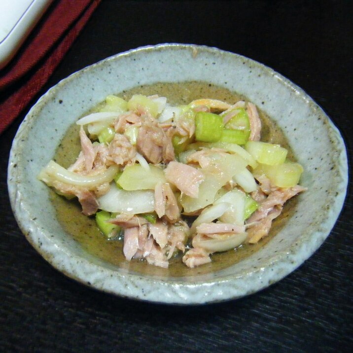 セロリとツナのさっぱりマリネ レシピ 作り方 By Harashoooooooo 楽天レシピ